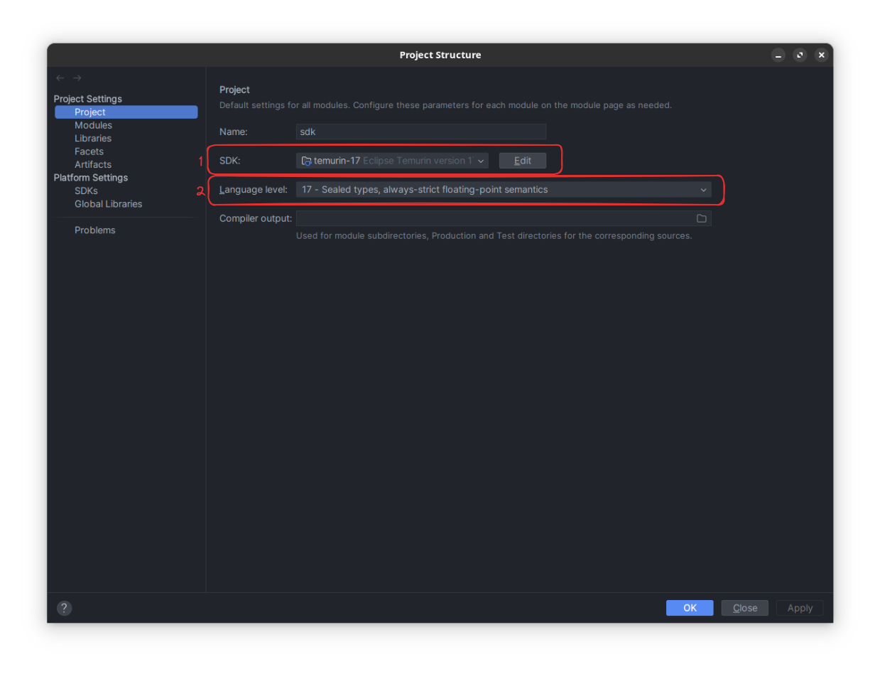 Intellij - Set Language Level